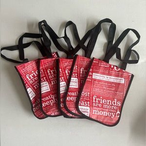 5x bundle: Lululemon Store Reusable Totes